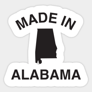 Made in Alabama Sticker